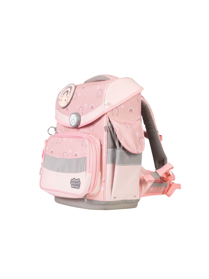 SCHOOL-MOOD School Mood Timeless Pro Rainbow, 7-tlg. Schulranzenset günstig kaufen onesize