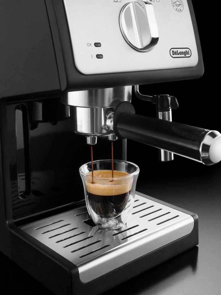 De'Longhi Siebträgermaschine Active Line ECP 33.21.BK, 1100 Watt, 15 Bar