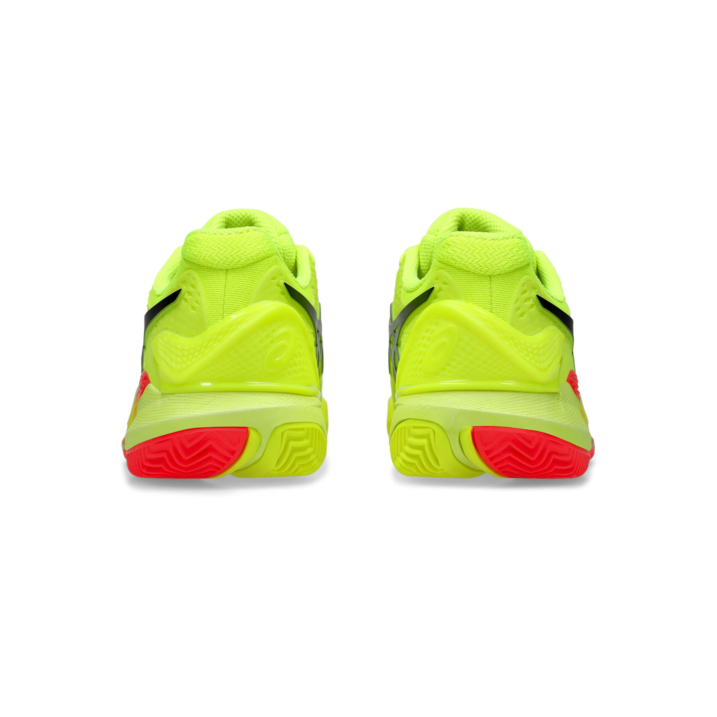 Gel-Resolution 9 Clay Sandplatzschuh Damen - Neongelb, Neonorange