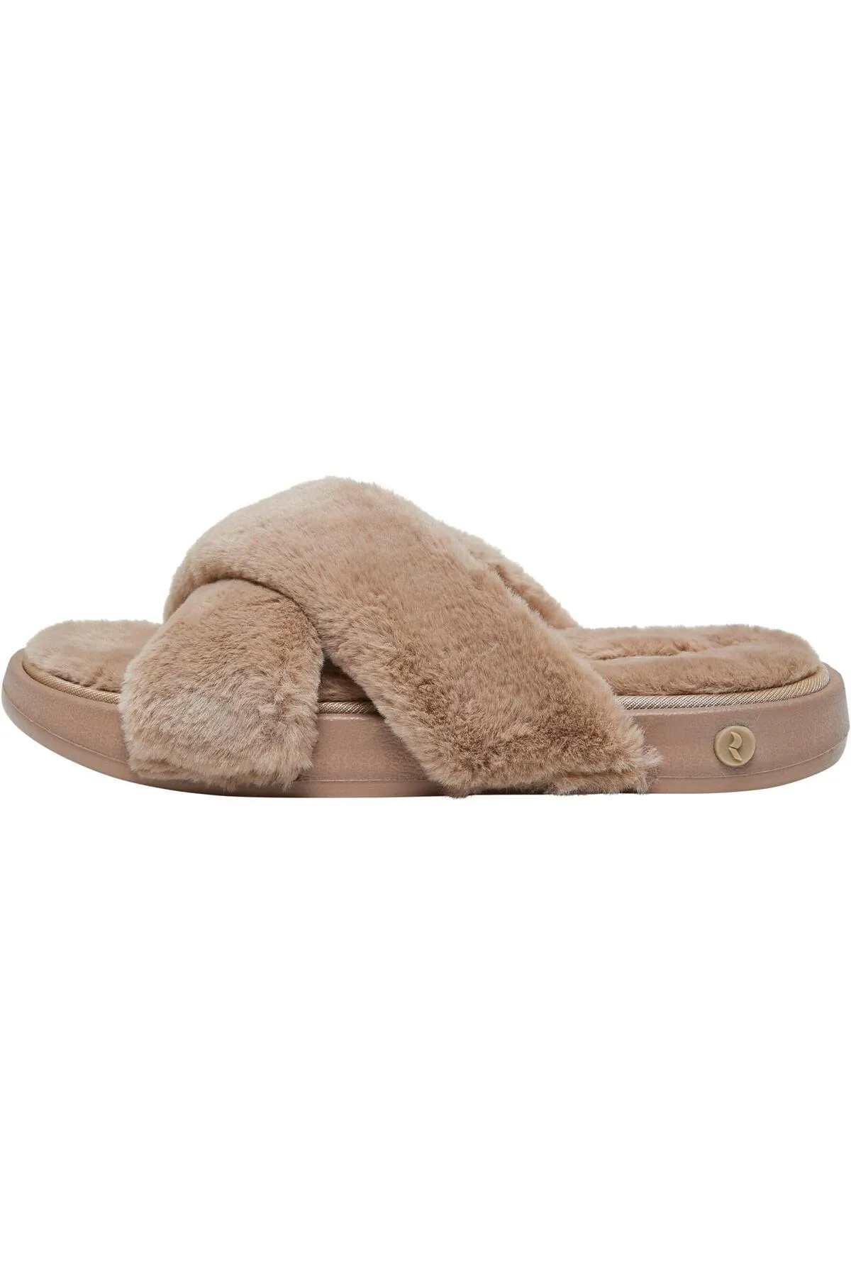 Romika  Damen RO22Q3-W009-023 ROMIKA Women Fake Fur Crossstrap Slide
