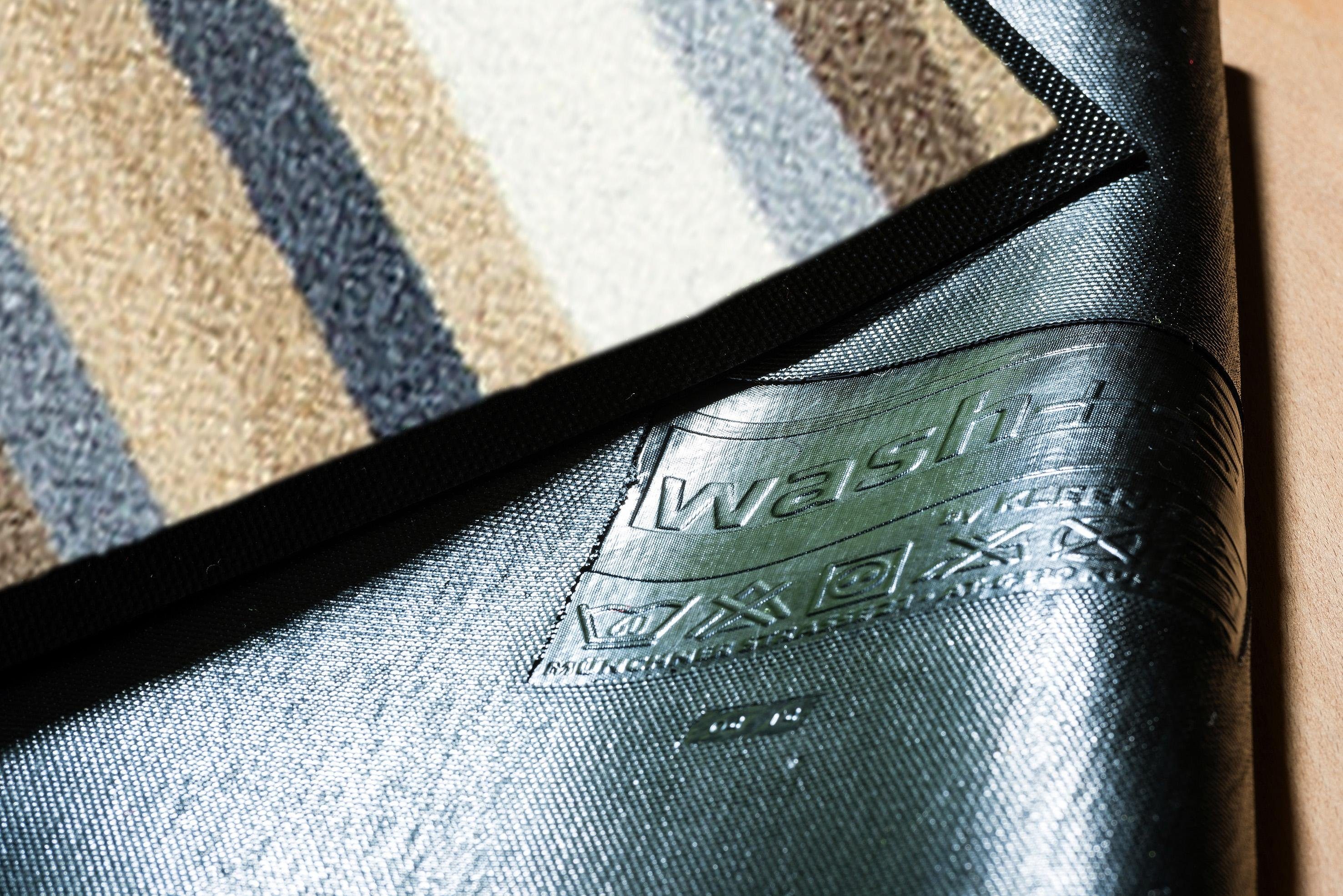 Läufer Mikado Stripes, wash+dry by Kleen-Tex, rechteckig, Höhe: 7 mm, Schmutzfangläufer, modernes Streifen Design, rutschhemmend, waschbar