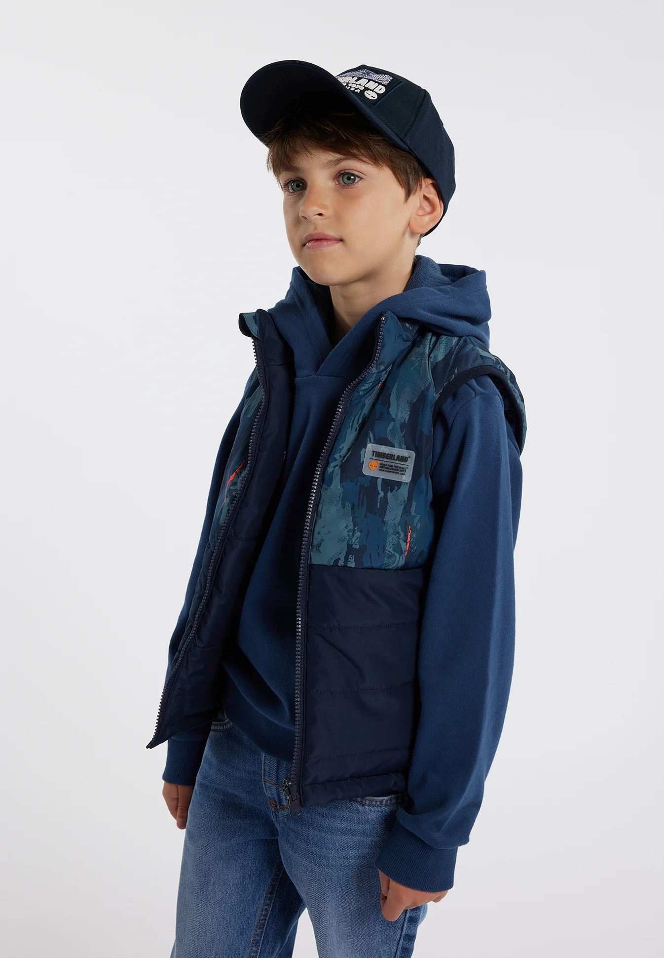 Timberland CORTAVIENTOS CON CAPUCHA - Chaqueta de entretiempo