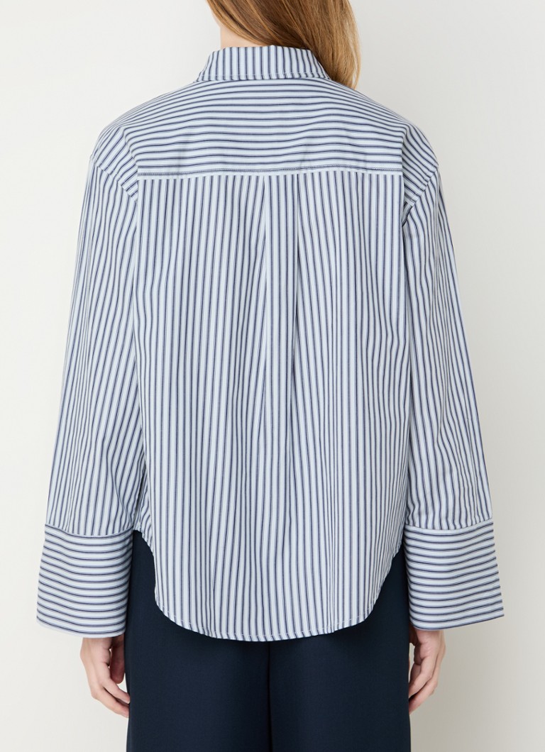 Modström Lainey Bluse mit Streifenmuster und Brusttasche