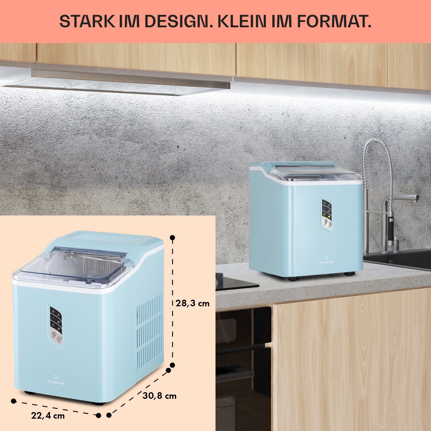 Klarstein Eiswürfelmaschine Albaron