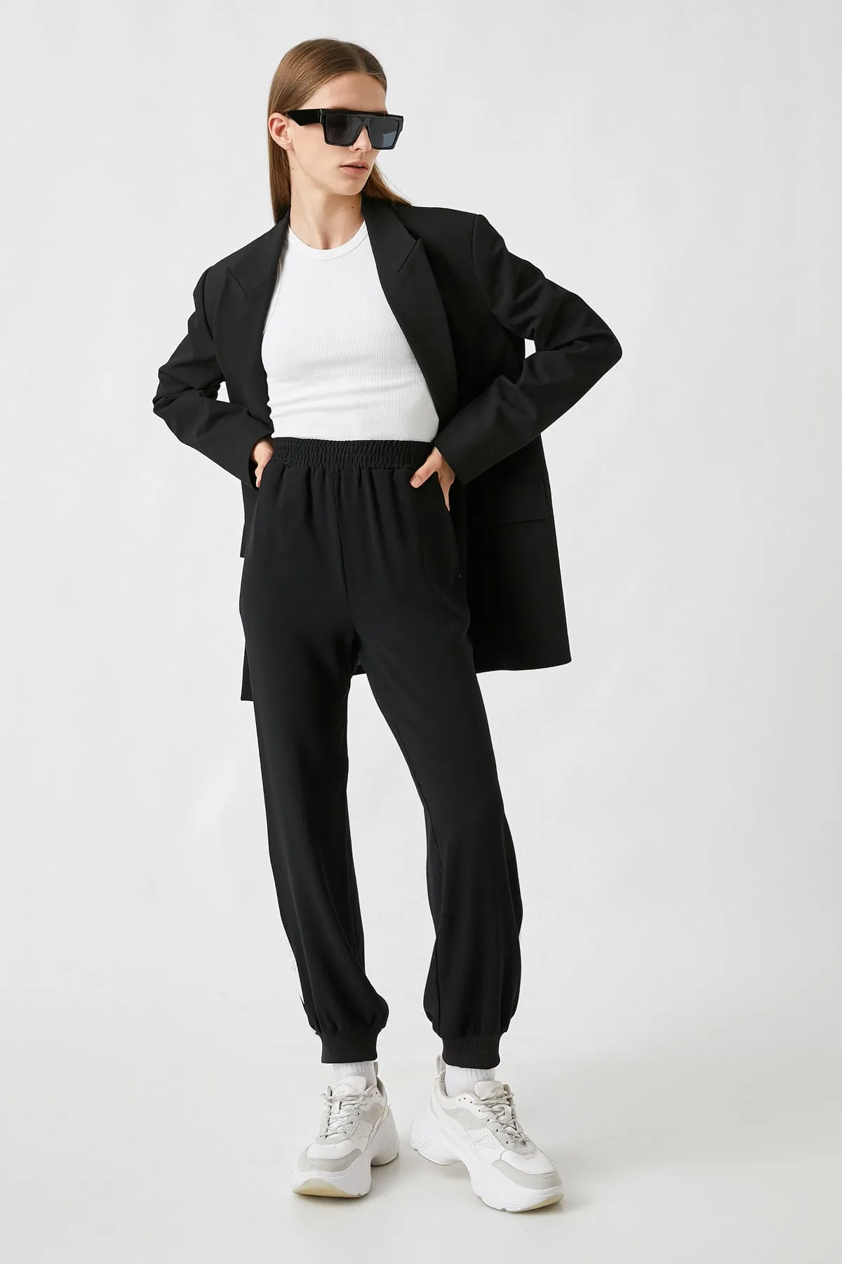 Koton  Jogginghose - Schwarz - Jogger