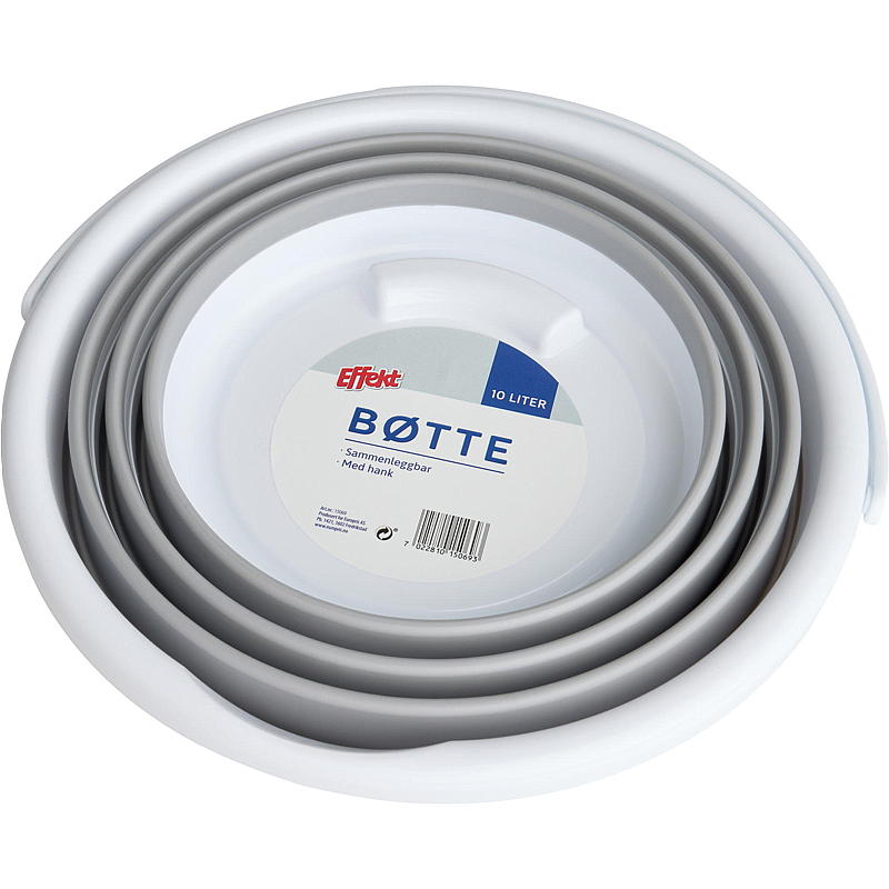 Effekt Bøtte 10 l, sammenleggbar, Effekt
