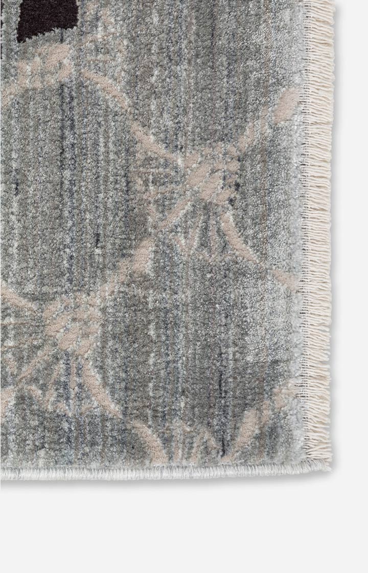 Teppich JOOP! CORNFLOWER DOUBLE in Silber