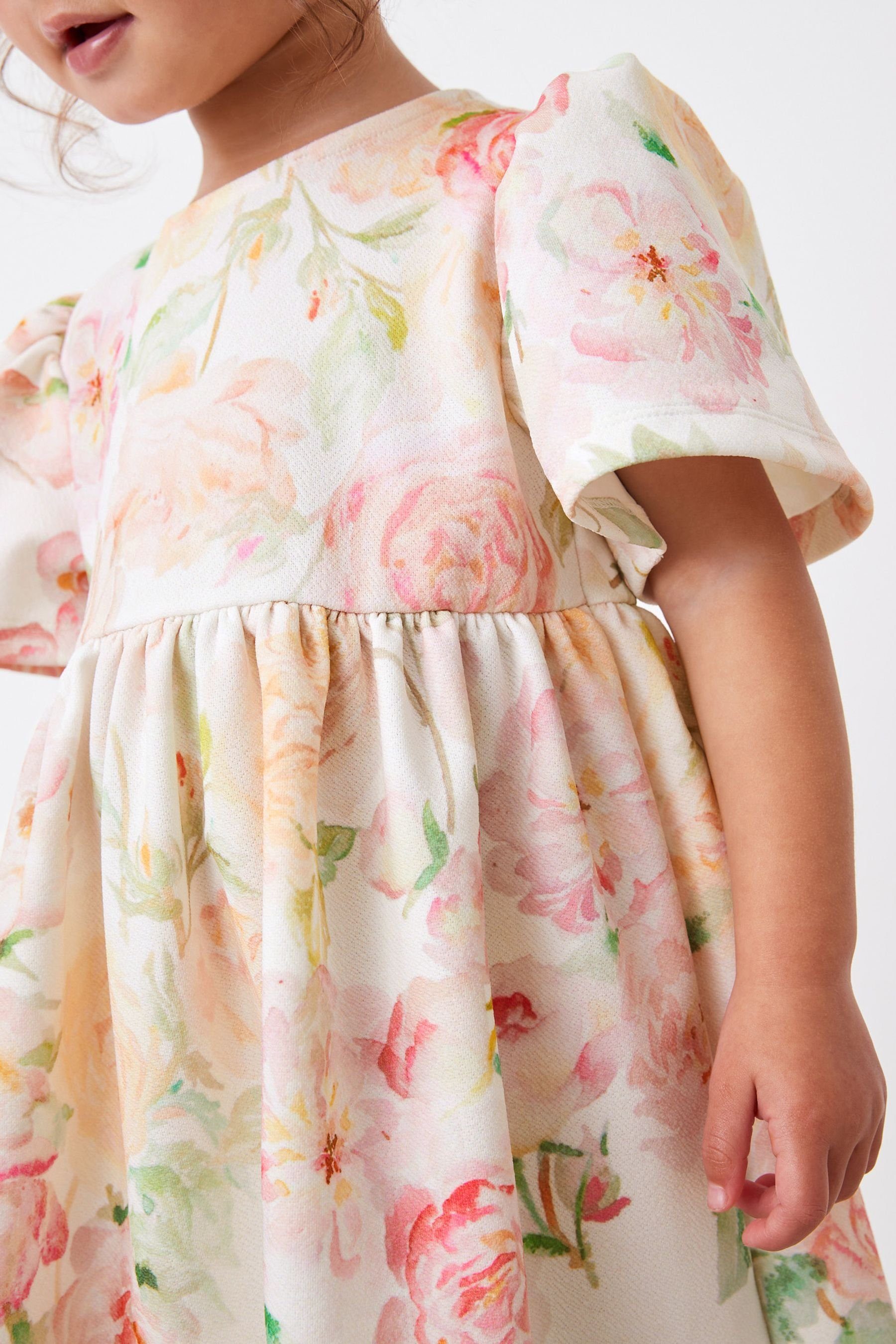 Next Jerseykleid Kleid mit bedruckten Rändern für besondere Anlässe (1-tlg)