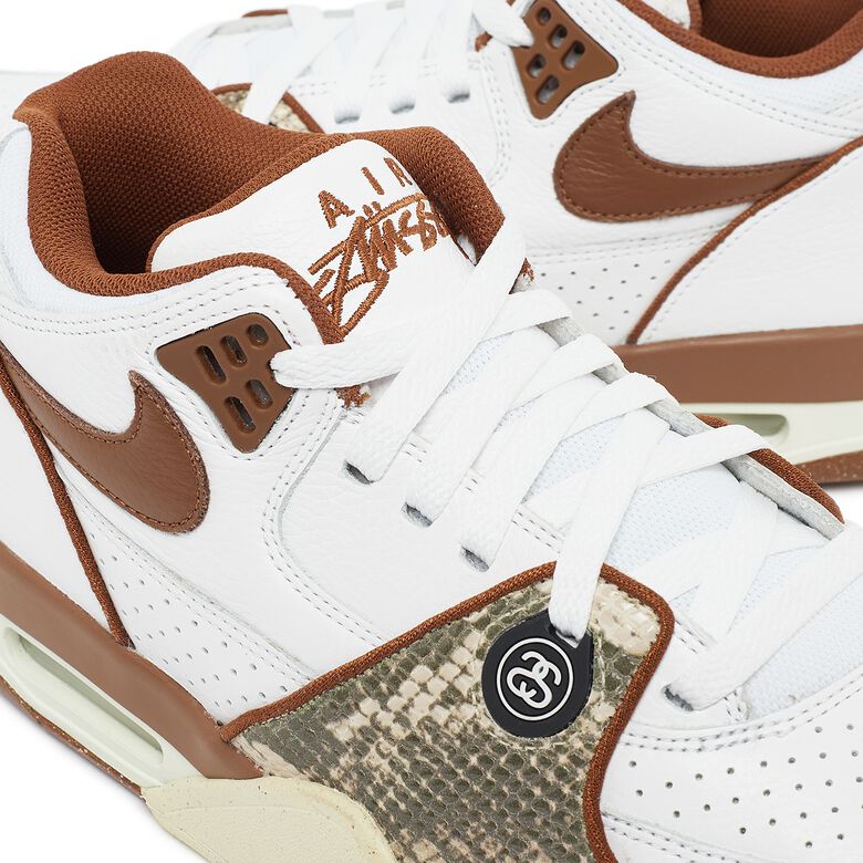 NIKE x Stüssy Wmns Air Flight 89 Pack white/pecan-fossil