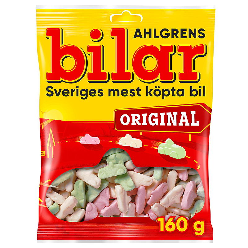 Cloetta Ahlgrens biler 160 g Original