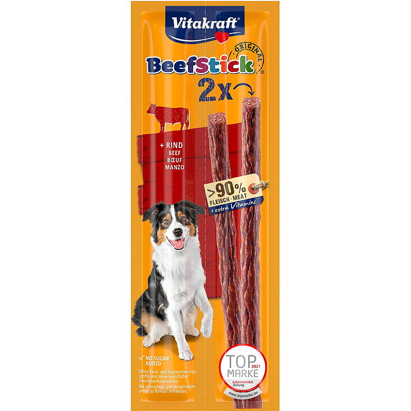 Vitakraft Beef-Stick 2-pk, Biff