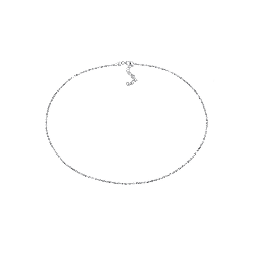 Elli Elli Collier Tendance de base du cordon torsadé du collier pour dames en argent s collier