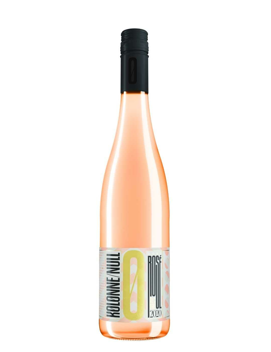 Kolonne Null : Rosé sans alcool - édition les Quatre Tours - Gueule de joie 0.5° |  75 cl