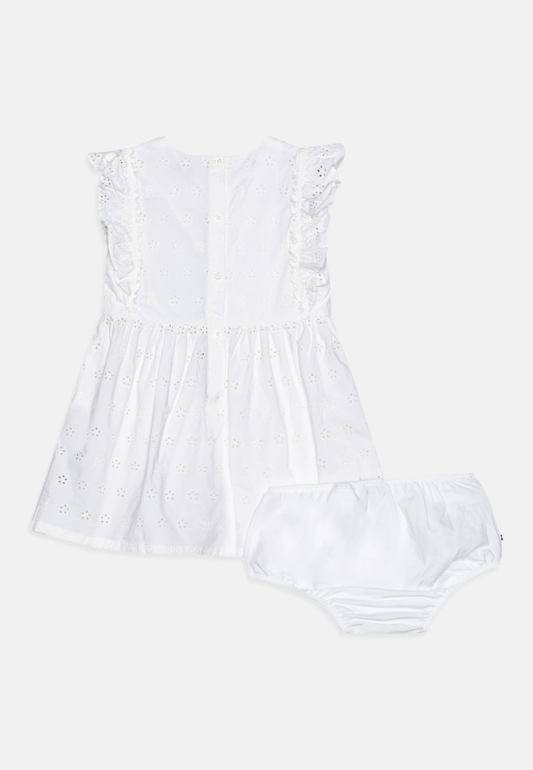 Tommy Hilfiger BABY BRODERIE DRESS CONJUNTO - Vestido de verano