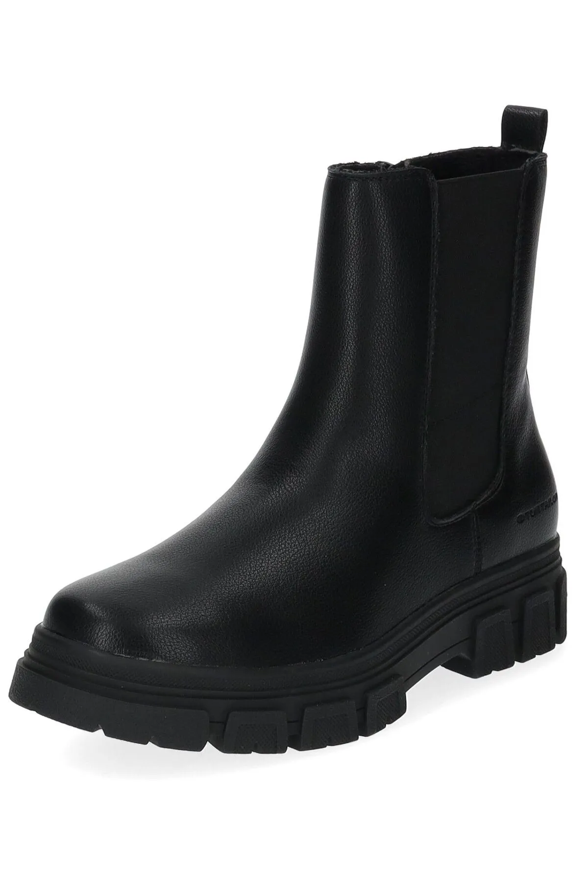 Tom Tailor  Stiefelette - Schwarz - Blockabsatz