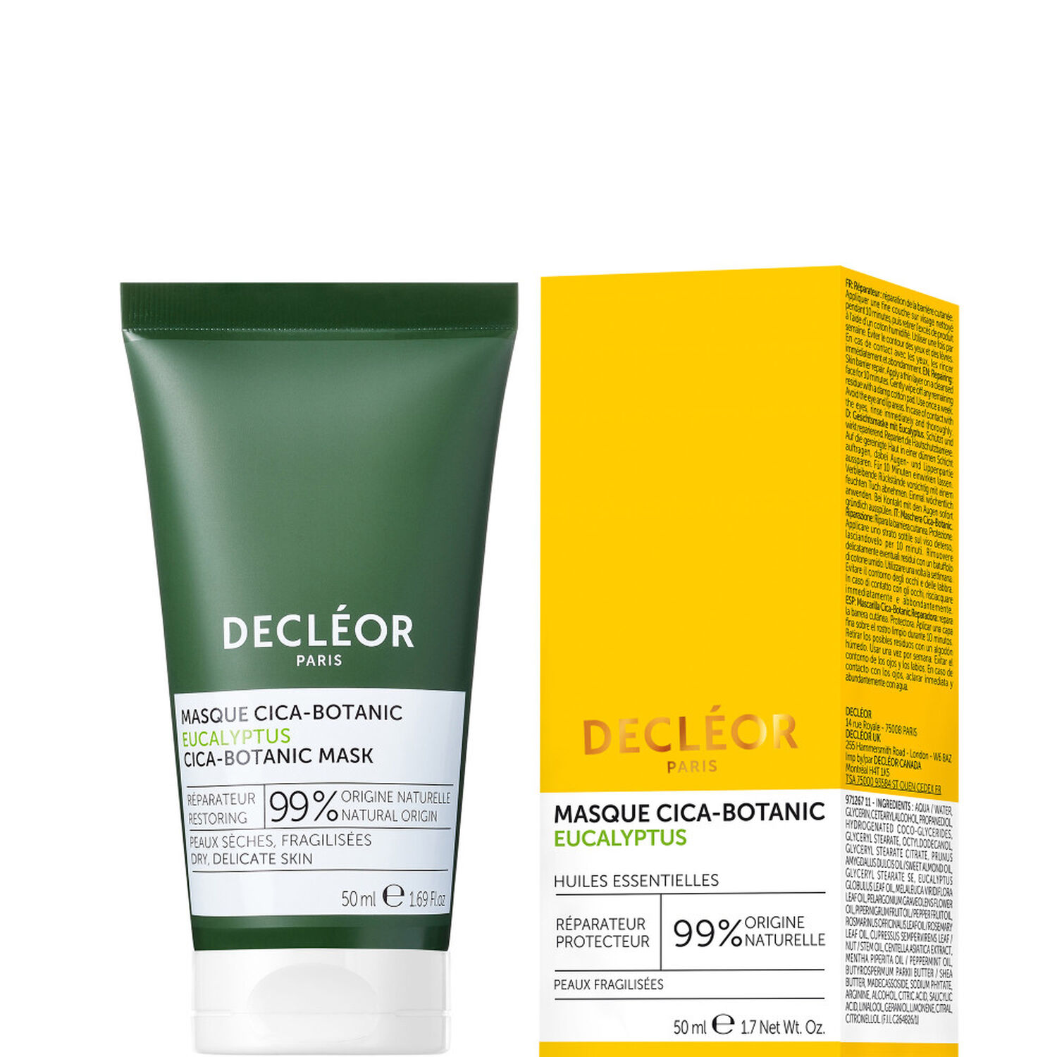 Decléor Masque Cica-Botanic Soin Réparateur 50 ml