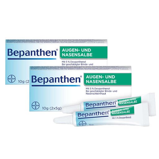 BEPANTHEN AUGEN- UND NASENSALBE SPARSET  2X10 g  Augen- u. Nasensalbe