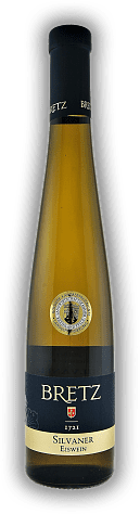Ernst Bretz, Bechtolsheimer Petersberg, Silvaner, Eiswein, edelsüß, 2018, Rheinhessen  Ernst Bretz, Bechtolsheimer Petersberg, Silvaner, Eiswein, edelsüß, 2018, Rheinhessen   Jahrgang 2018 - 0,375	 Liter - Vol 10,0%