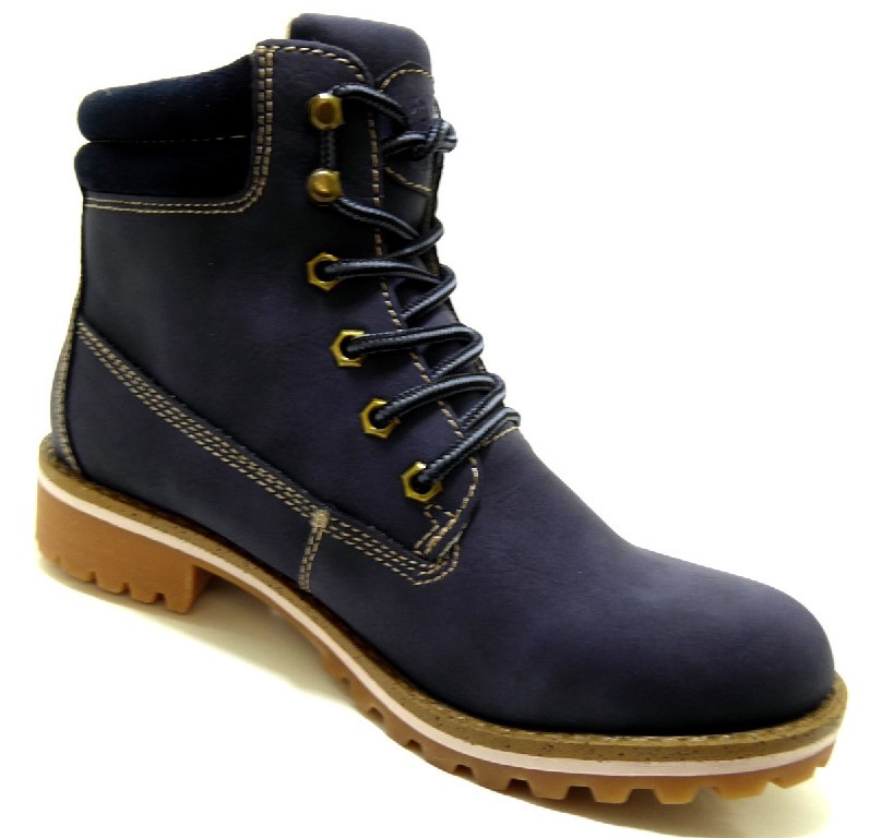 JANE KLAIN Schnür-Stiefeletten blau