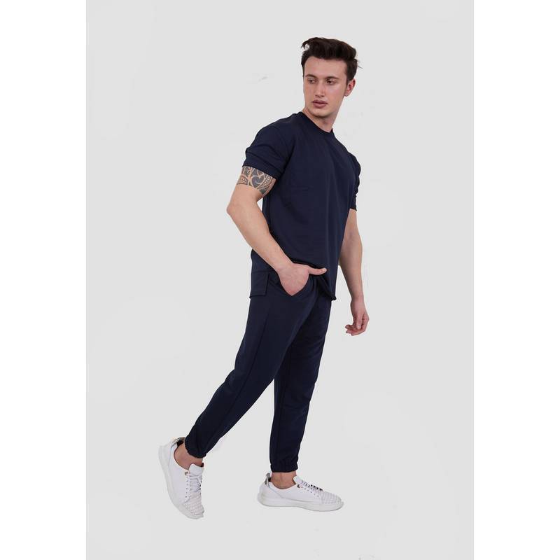 Tom Barron aus Oversize-Shirt und Jogginghose Trainingsanzug Herren