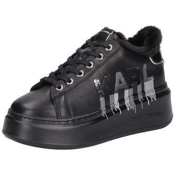 Karl Lagerfeld Anakapri KC Karl Embro Fringe in schwarz