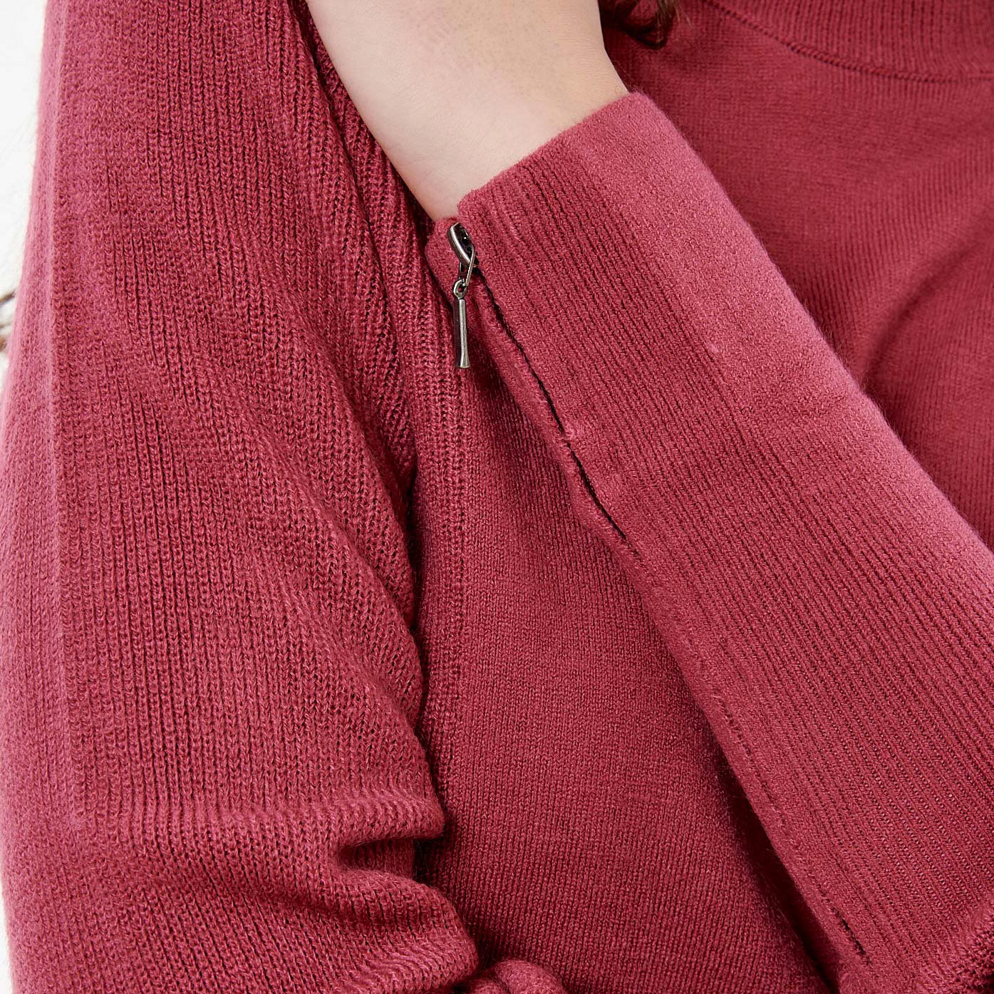 LIZON  Pull fuchsia femme