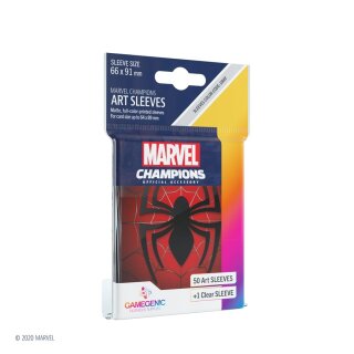 Gamegenic - Marvel Champions Art Sleeves - Spider - Man (50 + 1)