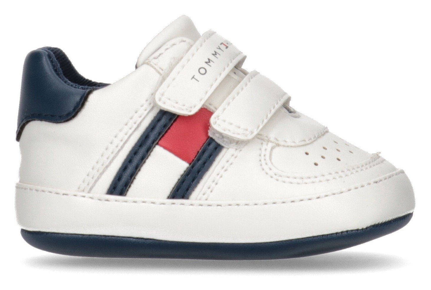 Tommy Hilfiger FLAG LOW CUT VELCRO SHOE OFF Sneaker mit Logoschriftzug