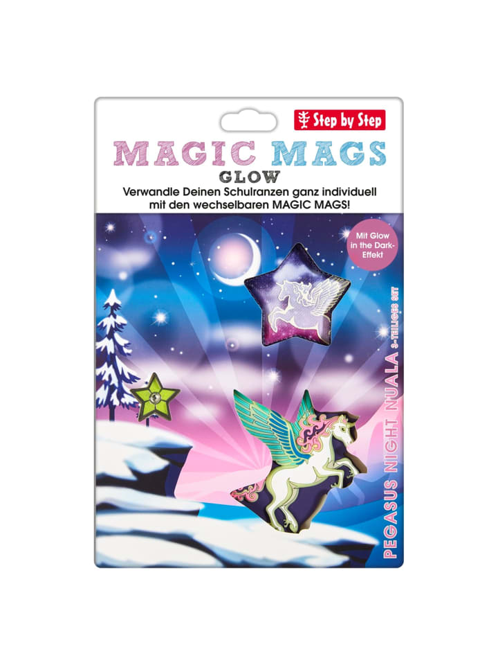 Step by Step Ranzen-Zubehör-Set MAGIC MAGS in Pegasus Night Nuala günstig kaufen onesize