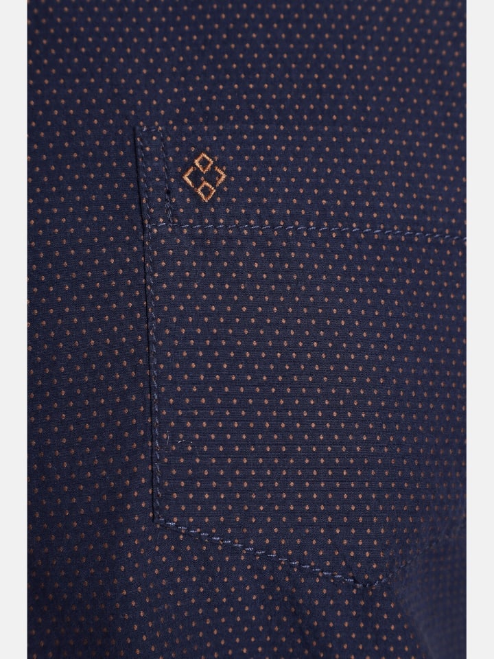 Charles Colby Hemd DUKE RYE in blau günstig kaufen