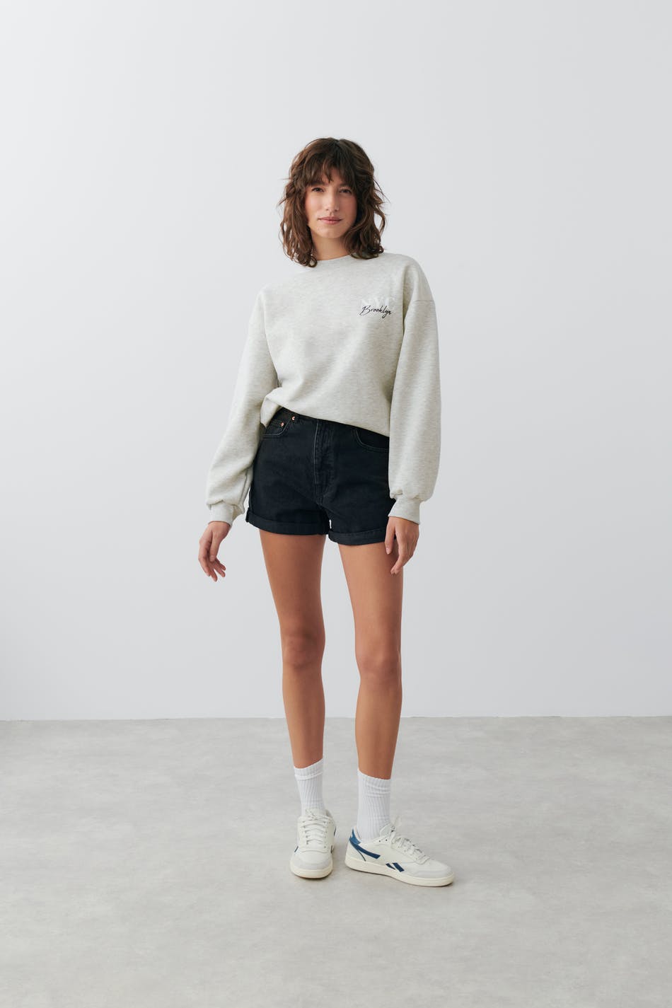 Printed sweater