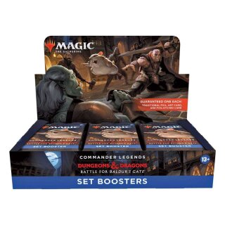 Magic the Gathering Commander Legends: Battle for Baldur's Gate Set-Booster Display (18) (EN)