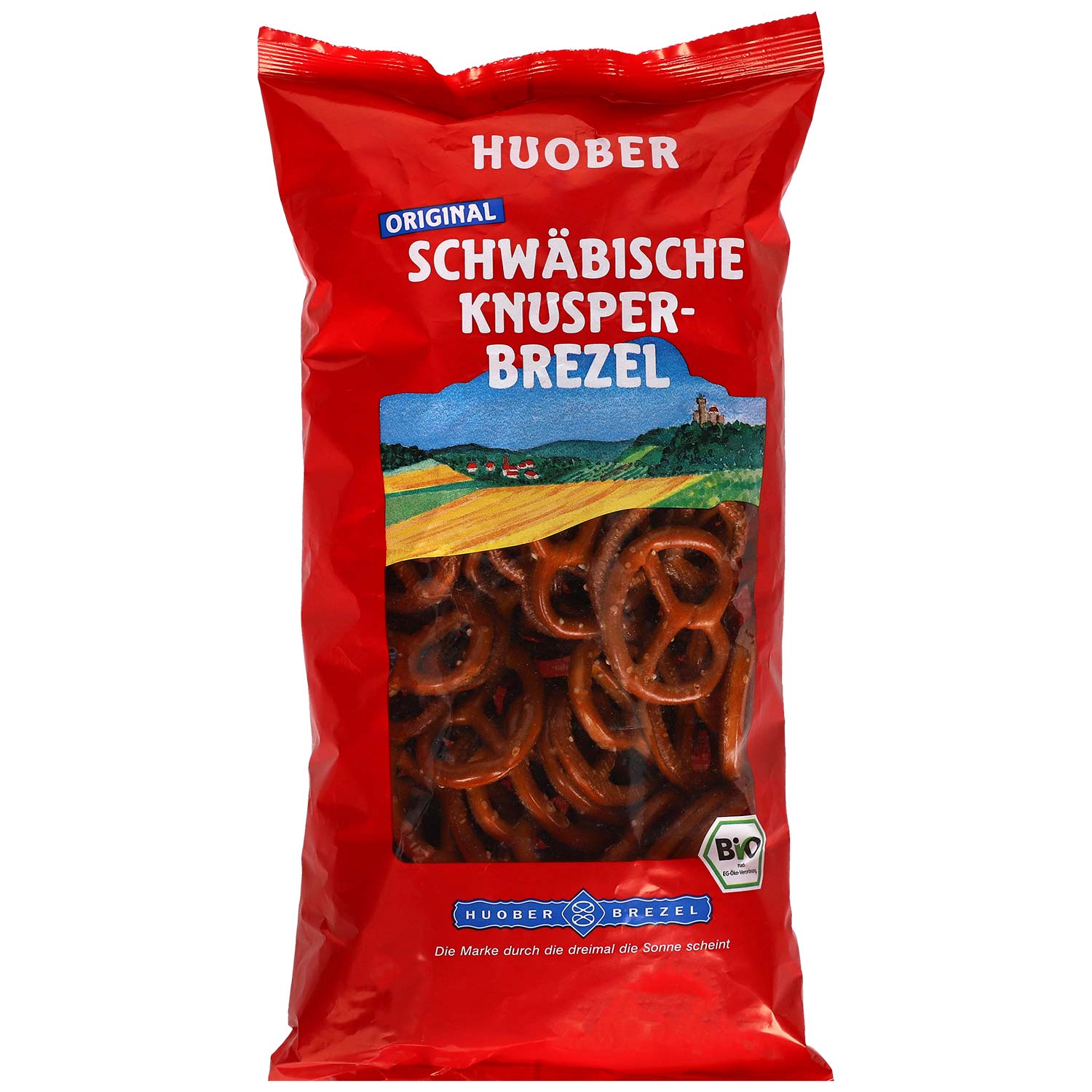 Huober Brezel Schwäbische Knusperbrezel Bio 175g