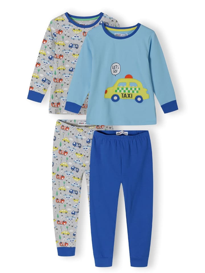 Minoti 2er-Set: Nachtwäsche 19pj21 in grau günstig kaufen
