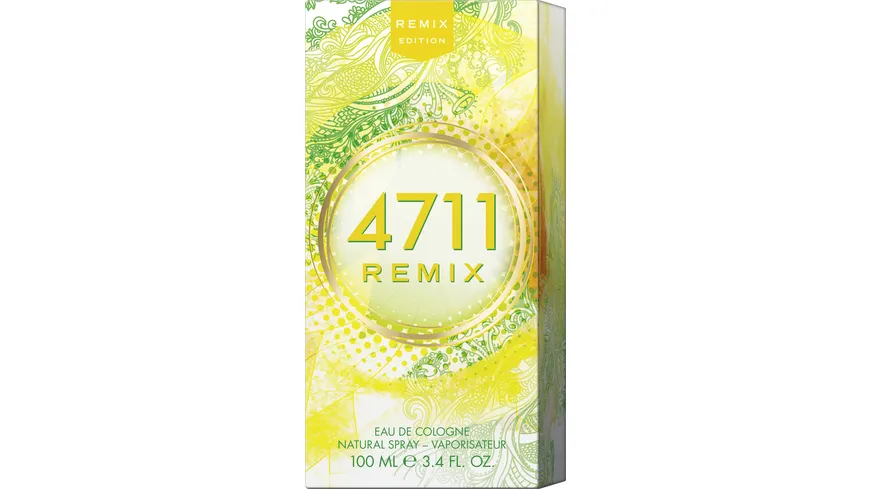 4711 Remix URBAN SUMMER Eau de Cologne Naturalspray 100 ml