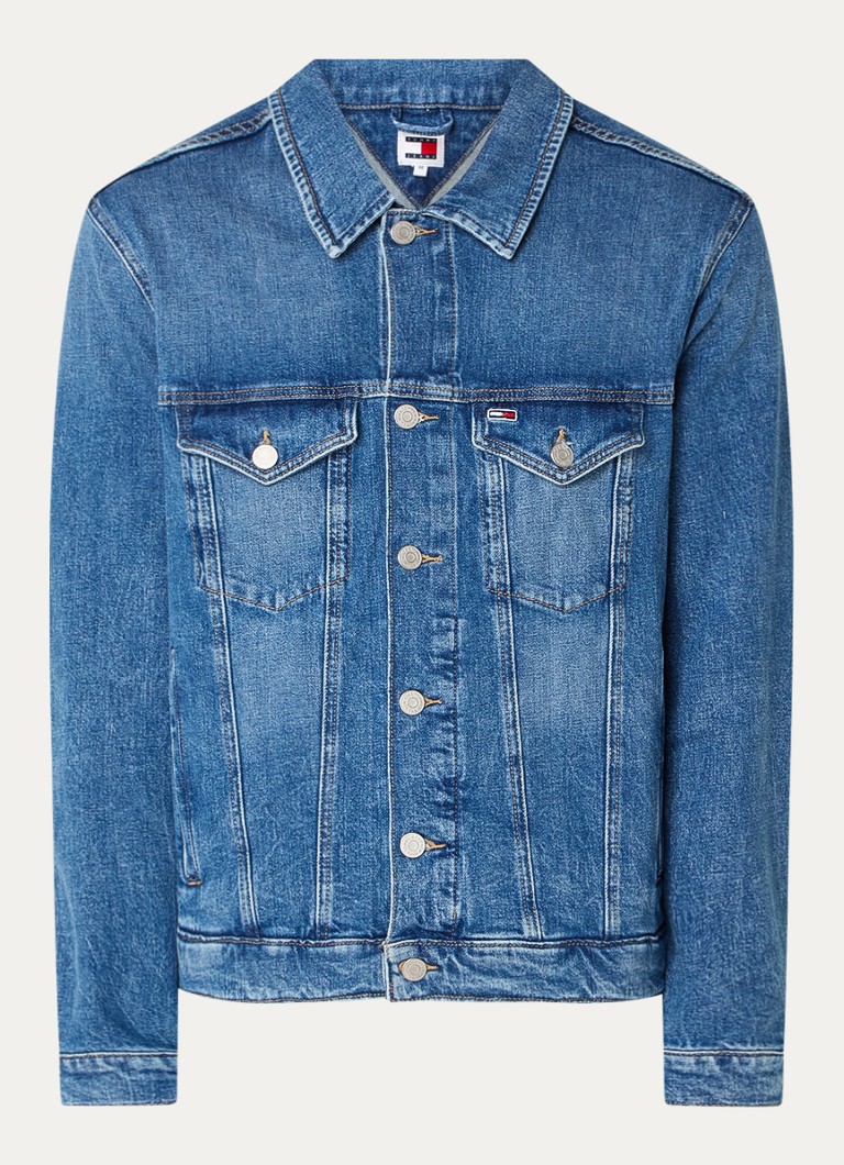 Tommy Hilfiger Ryan Regular teksas jakna s džepovima na prsima i sa strane