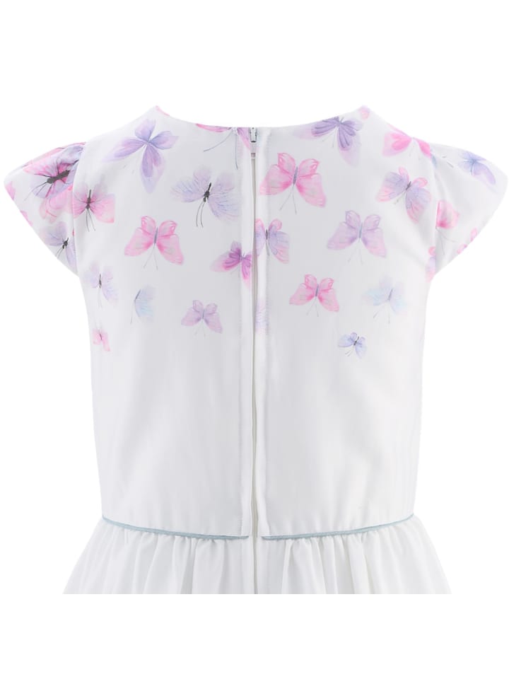 Happy Girls Kleid Butterfly in Weiß günstig kaufen