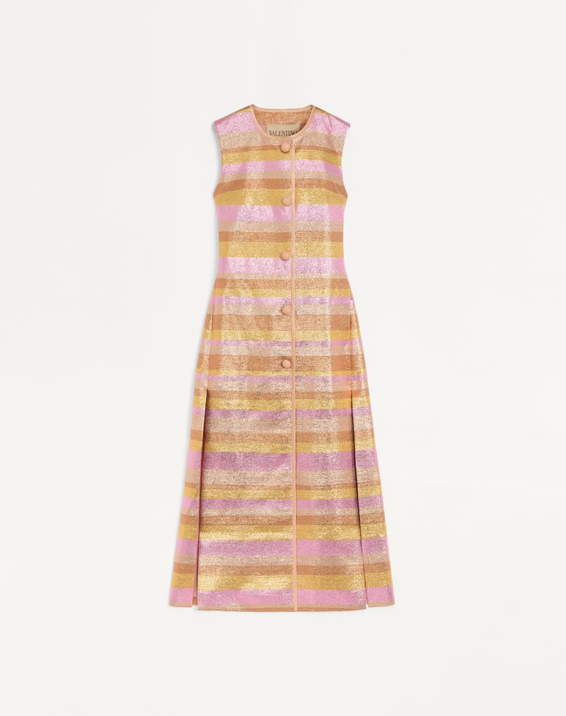 Lumiere Nocturne Barre' Lurex Vest