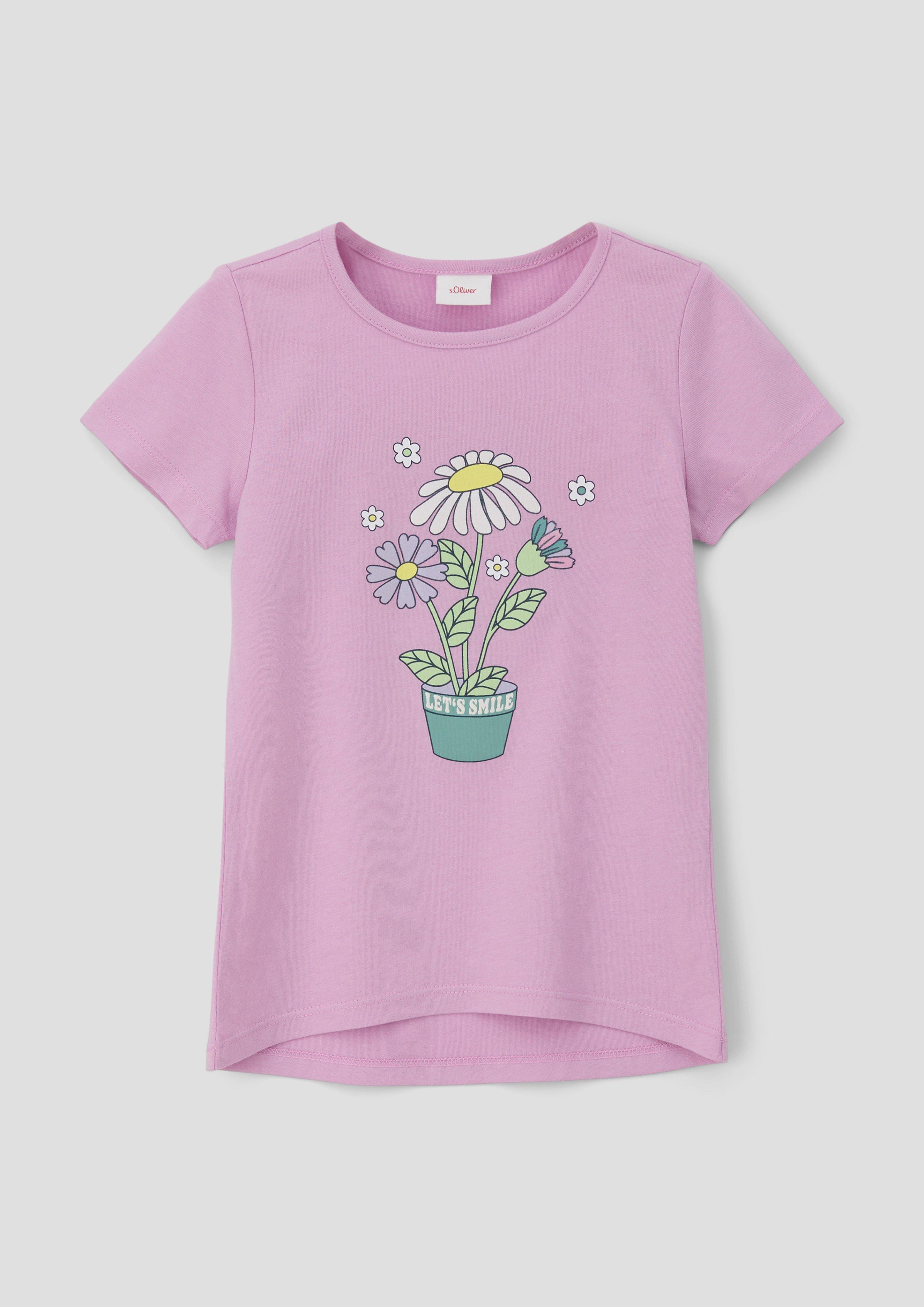T-Shirt mit Frontprint  2142050-4442