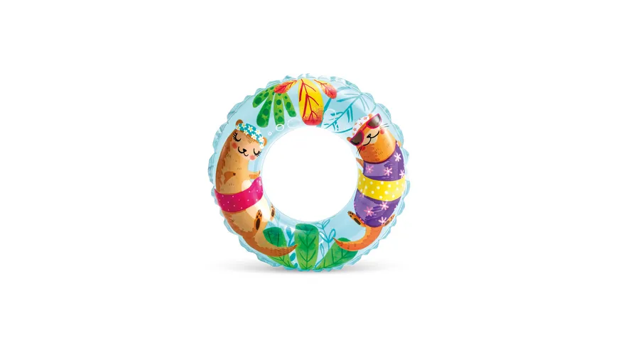Intex - Schwimmring transparent, 1 Stück, sortiert