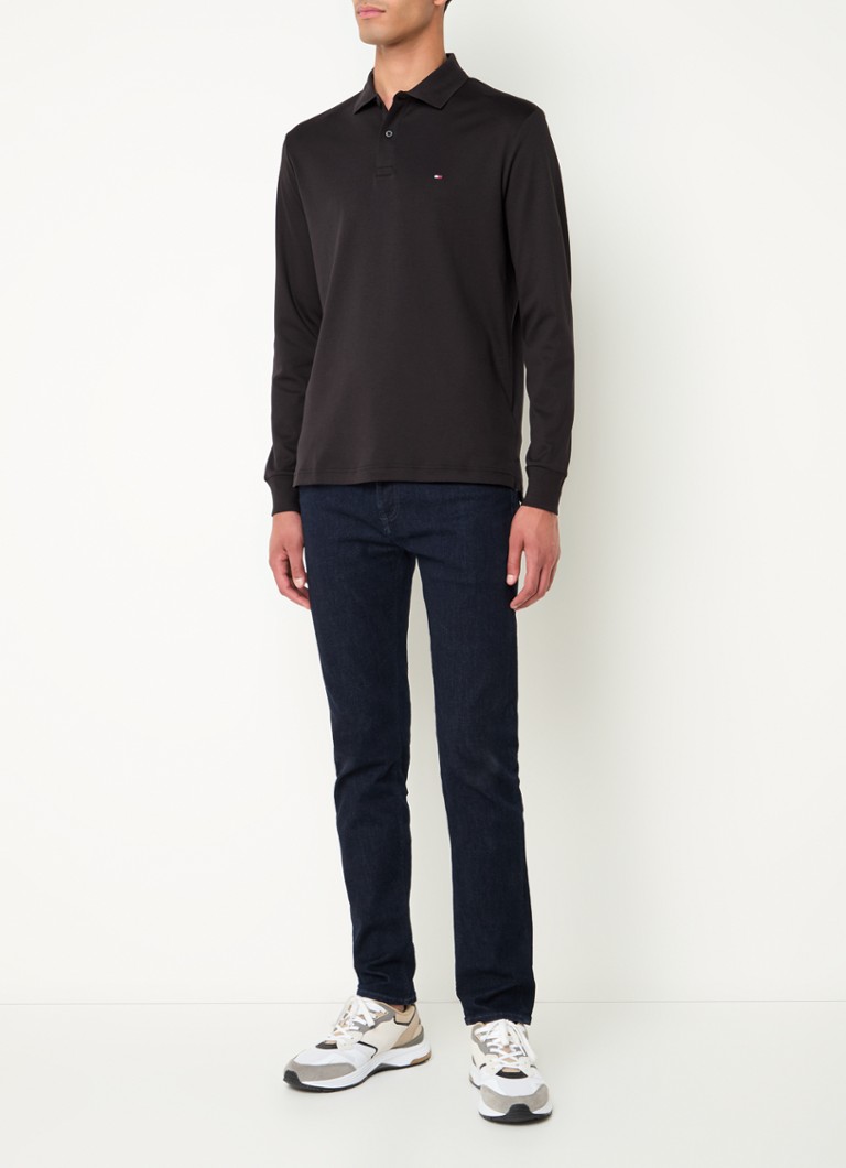 Polo Tommy Hilfiger de corte regular com logotipo.