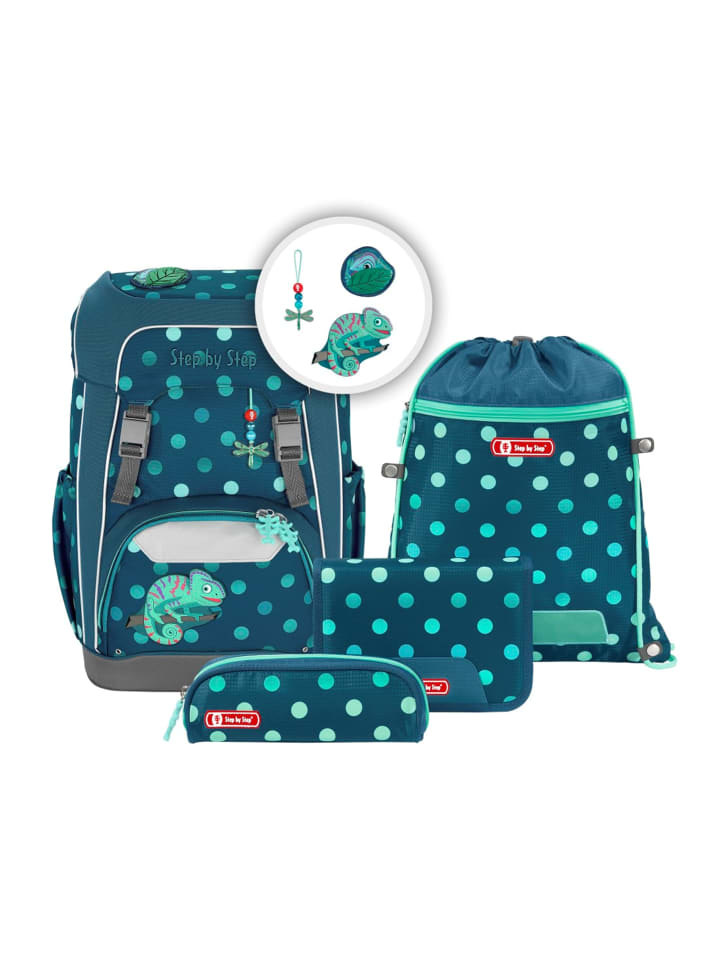 Step by Step 5tlg. Ranzen-Set GIANT in Chameleon Joshy günstig kaufen onesize