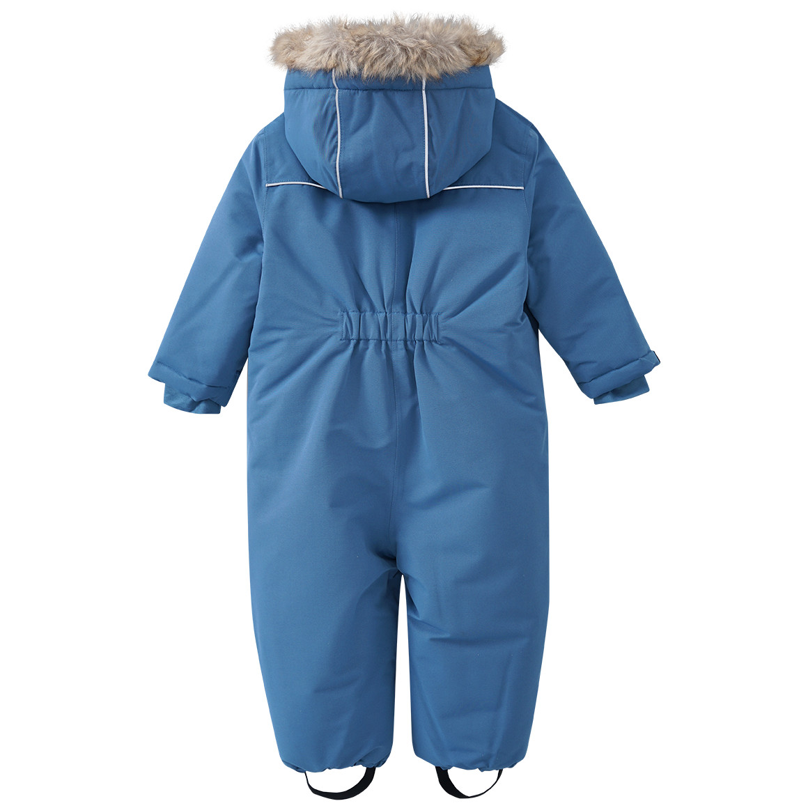 Baby Schneeoverall mit Fellimitat
