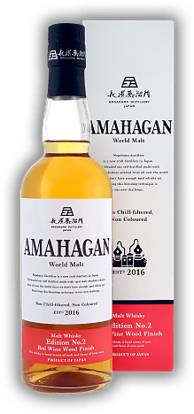 Amahagan Blended Malt World Malt Edition No. 2 Red Wine Wood Finish 43% Amahagan Blended Malt World Malt Edition No. 2 Red Wine Wood Finish 43%  0,7	 Liter - Vol 43%