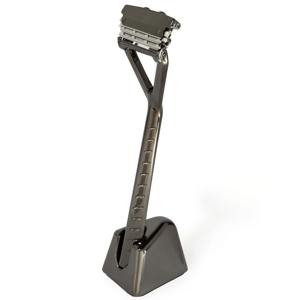 Leaf Shave Leaf Razor Stand Mercury
