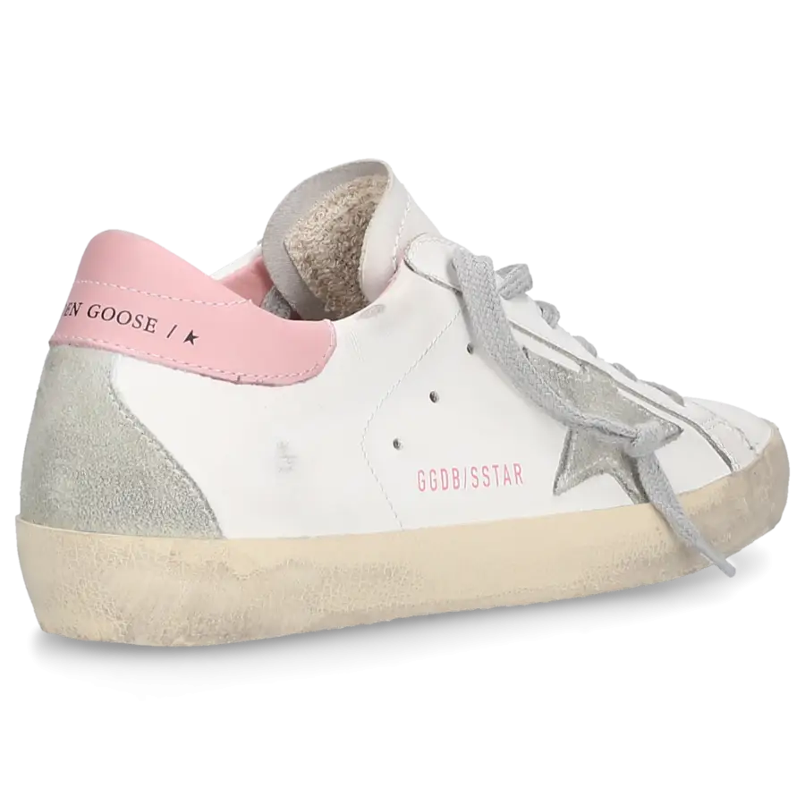 Golden Goose - Sneaker low SUPER-STAR Kalbsleder - weiß