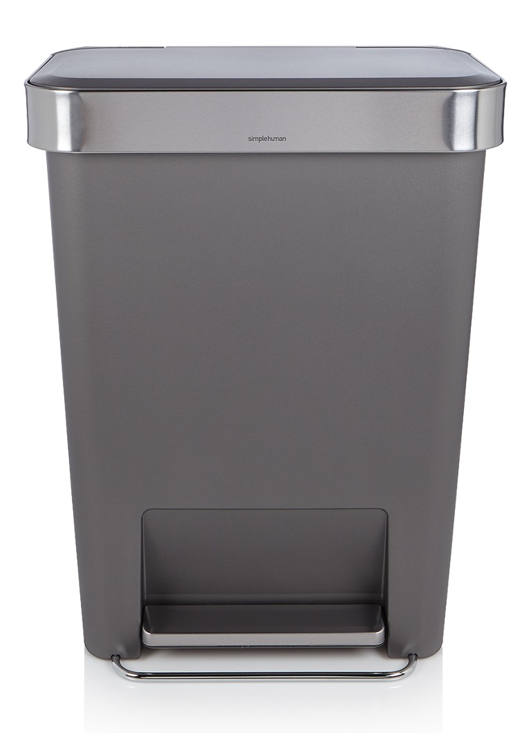 Simplehuman Obdélníkový pedálový koš na odpadky 45 litrů