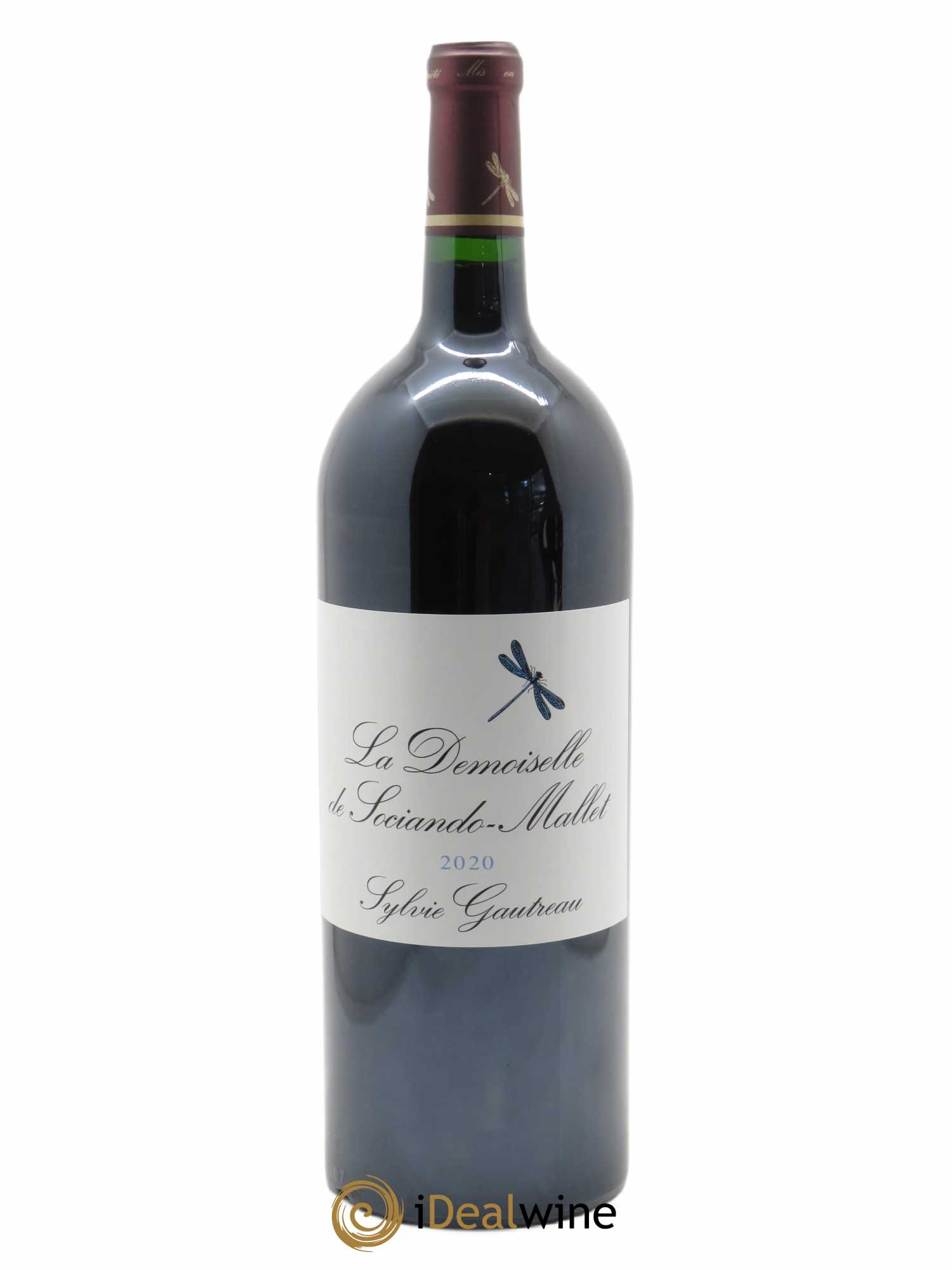 Demoiselle de Sociando Mallet Second Vin  2020 - Lot de 1 Magnum
