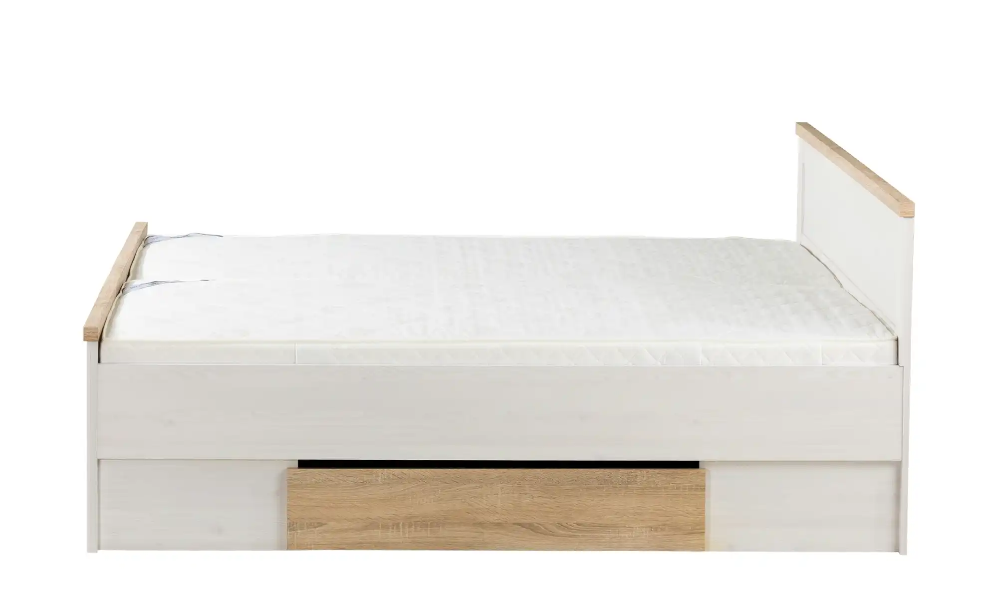 Bett mit 2 Nachtkommoden