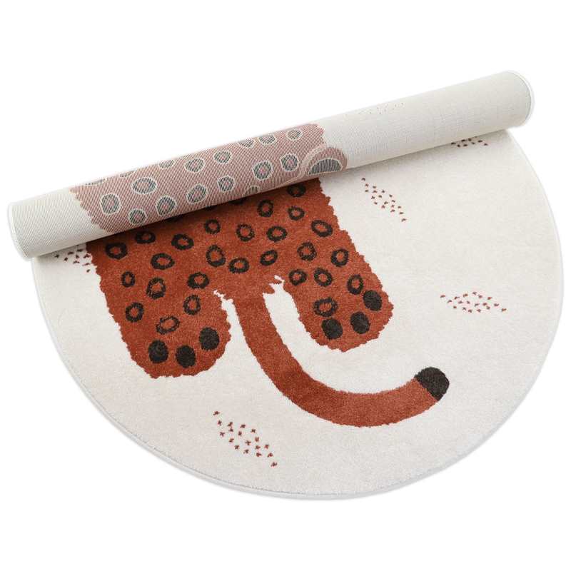 Tapis petit léopard 120x170cm KLEO SIENNA